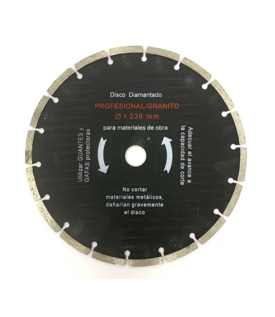 Disco Diamante Segmentado 230 SP MEDID | Herrajes HE