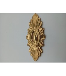 Roseta Ojeda 200x85 Oro 2093 para Manillas | Herrajes HE