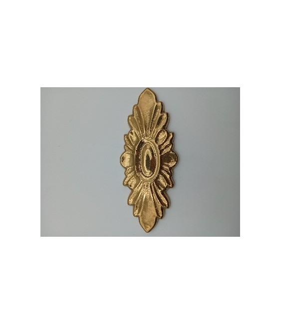 Roseta Ojeda 200x85 Oro 2093 para Manillas | Herrajes HE