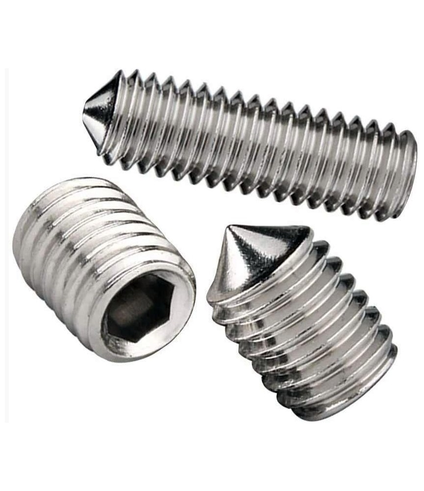 Tornillo Prisionero para Bisagras C/E Inox | Herrajes HE