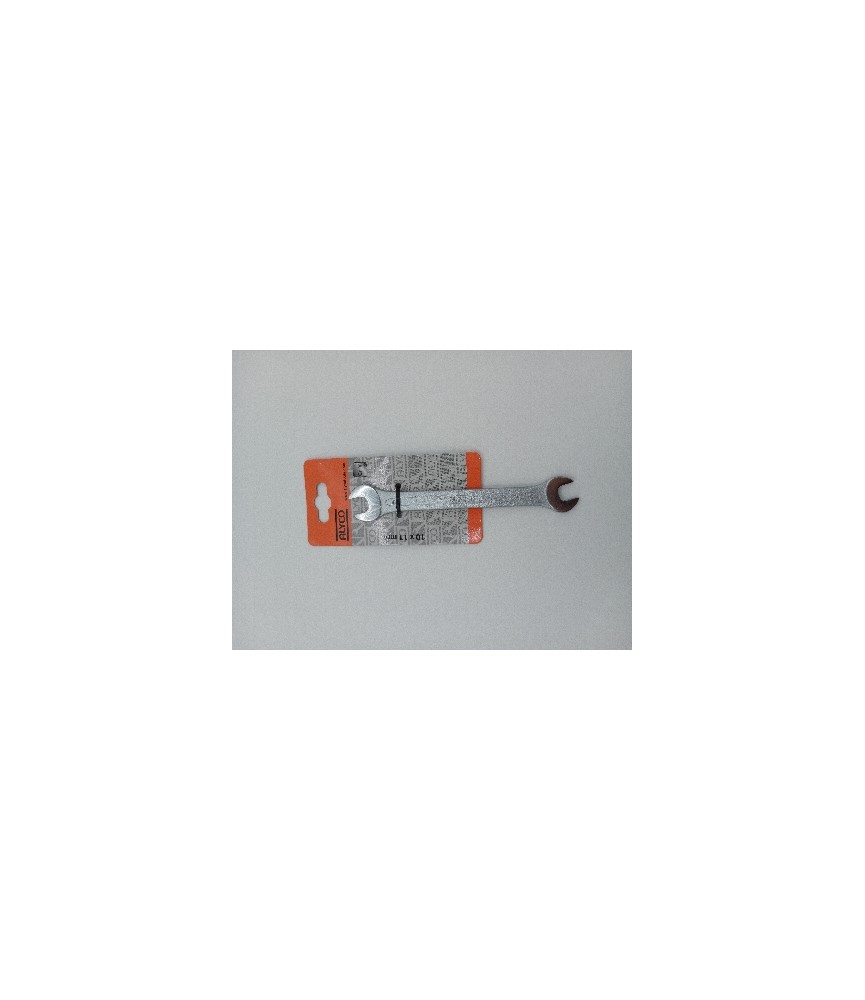Llave Fija Dos Bocas Cromo 10-11 | Herramienta Esencial | Herrajes HE