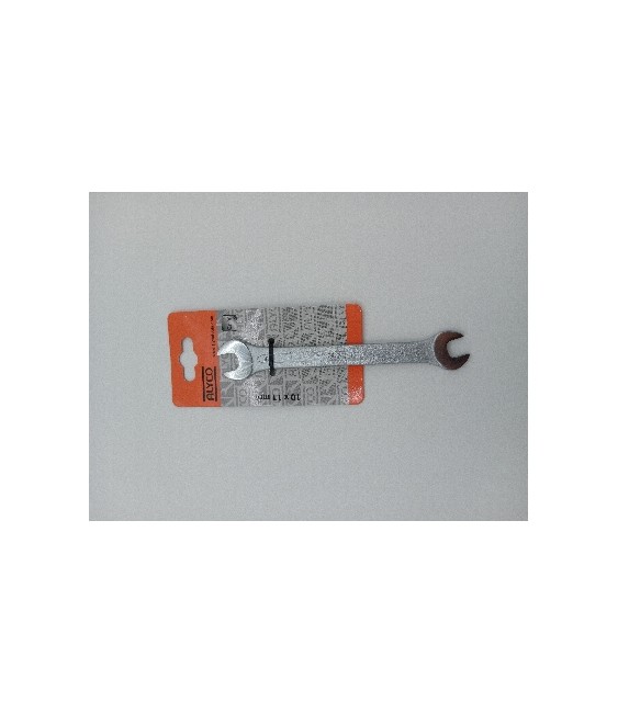 Llave Fija Dos Bocas Cromo 10-11 | Herramienta Esencial | Herrajes HE