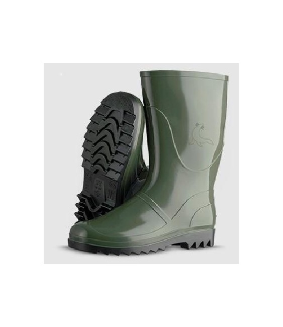 Bota de Agua Verde y Negra T-44 | Herrajes HE