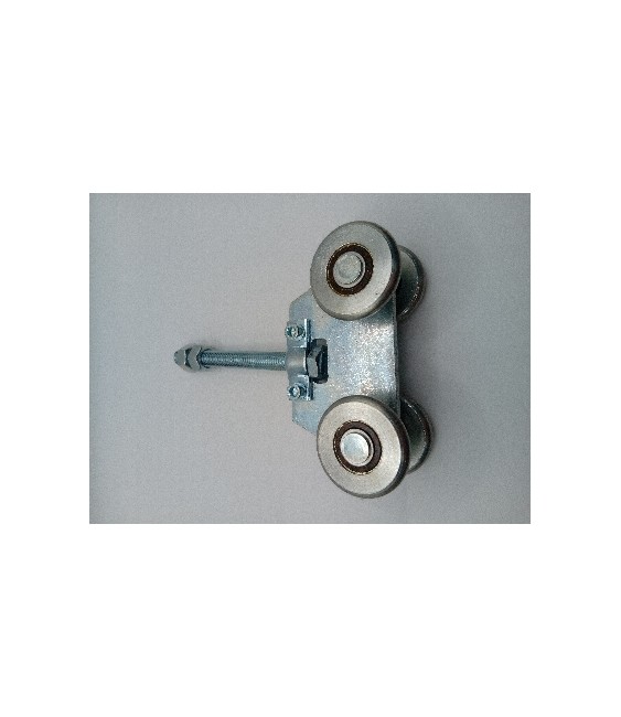Rollapar E450 Doble U60 Acero para puertas correderas | Herrajes HE