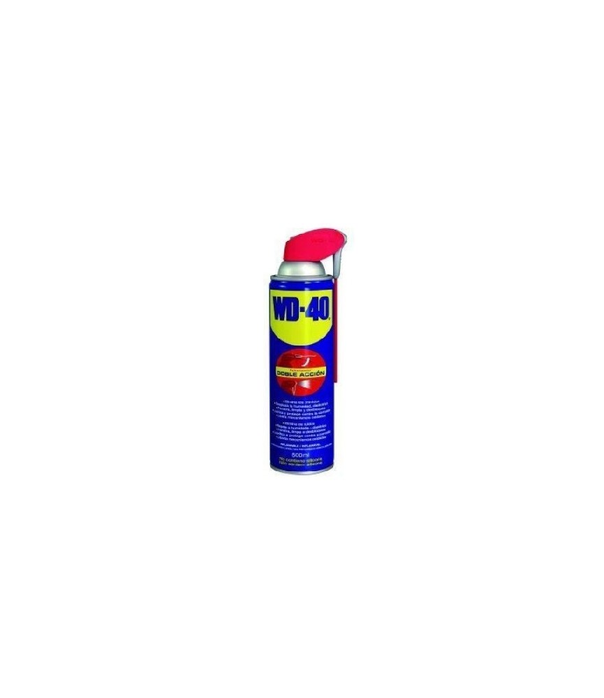 Aceite WD-40 Lubricante 500 ml Doble Acción | Herrajes HE