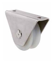 Polea Nylon 90x20 C/Caja P/Redondo RF.313 | Herrajes HE
