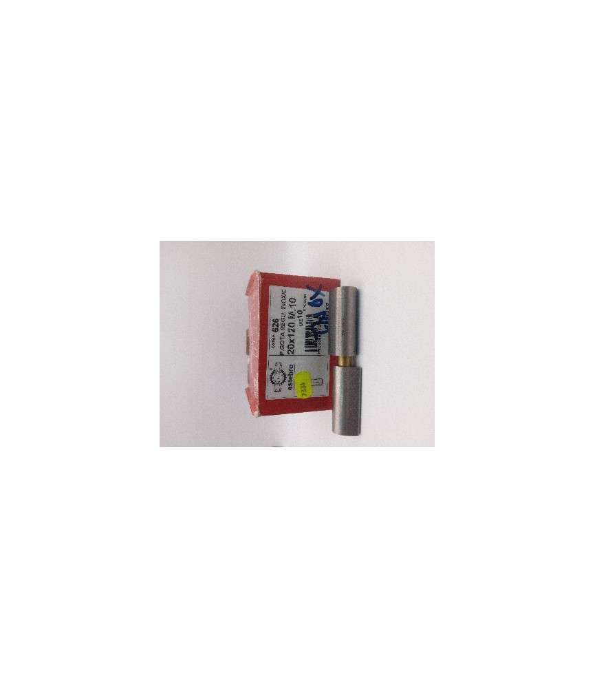 Pernio Gota Regulable 20x120 Inox 316 | Herrajes HE