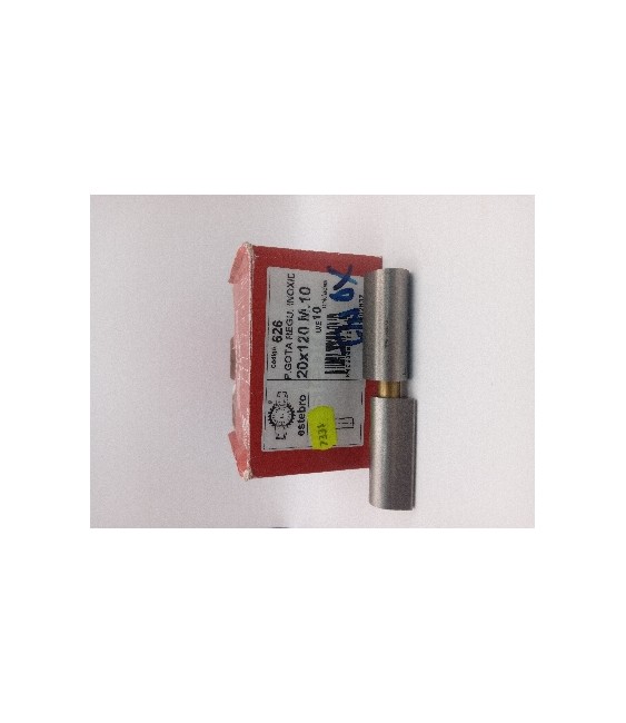 Pernio Gota Regulable 20x120 Inox 316 | Herrajes HE