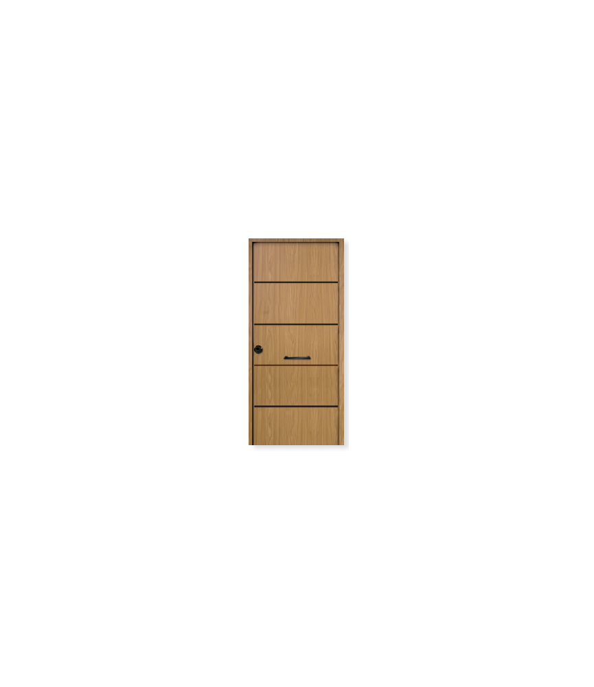 PUERTA MOD.PISCIS H 80 ROBLE DCHA 3PTOS