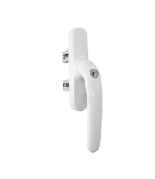 CREMONA 329 BLANCA AP/EXT. CON LLAVE PALA 37MM