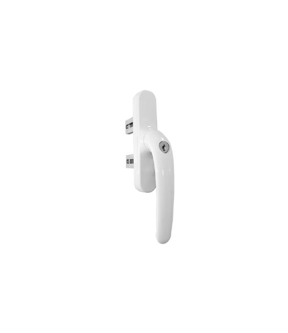 CREMONA 329 BLANCA AP/EXT. CON LLAVE PALA 37MM