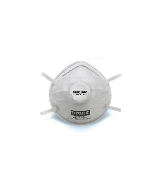 Mascarilla Papel Blanca c/Válvula FFP2 | Herrajes HE