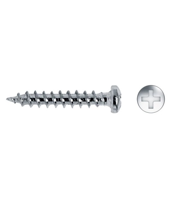 TORNILLO FIJACION CORREDERA DIN FCE 4.5X55 ZINCADO