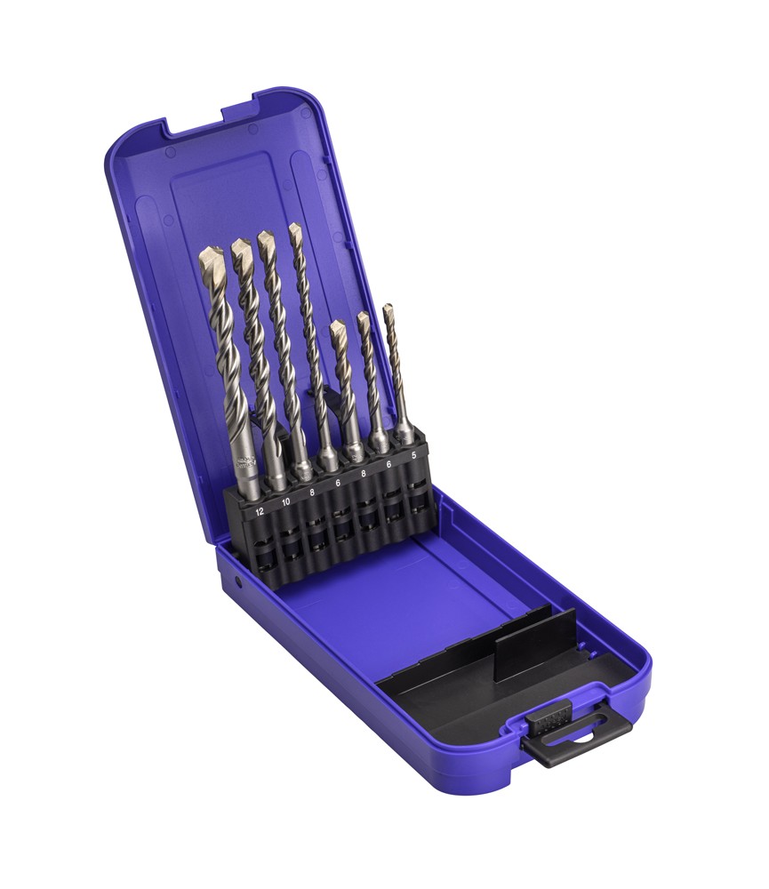 JUEGO BROCAS SDSPLUS HORMIGON 7UDS (DEL 5 AL 12)