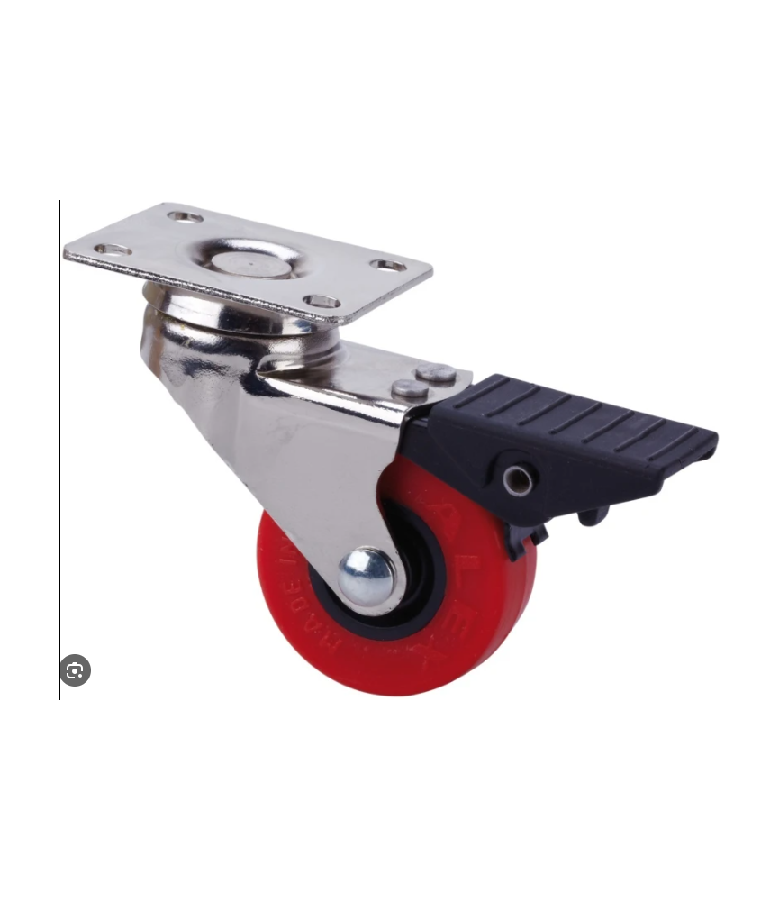 RUEDA GIRATORIA C/FRENO BD-PPI REF.1-0751