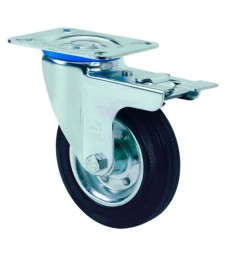 RUEDA GIRATORIA C/FRENO SERIE ZV-BSR REF.2-1149