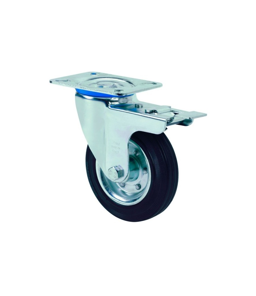 RUEDA GIRATORIA C/FRENO SERIE ZV-BSR REF.2-1149