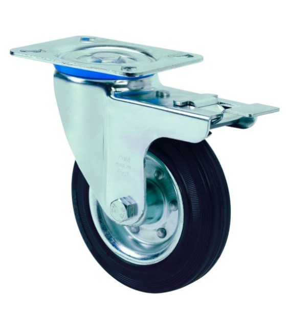 RUEDA GIRATORIA C/FRENO SERIE ZV-BSR REF.2-1149