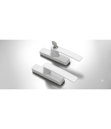 Cremona Gea 1 Pala O/B C/Llave Blanco | Herrajes HE
