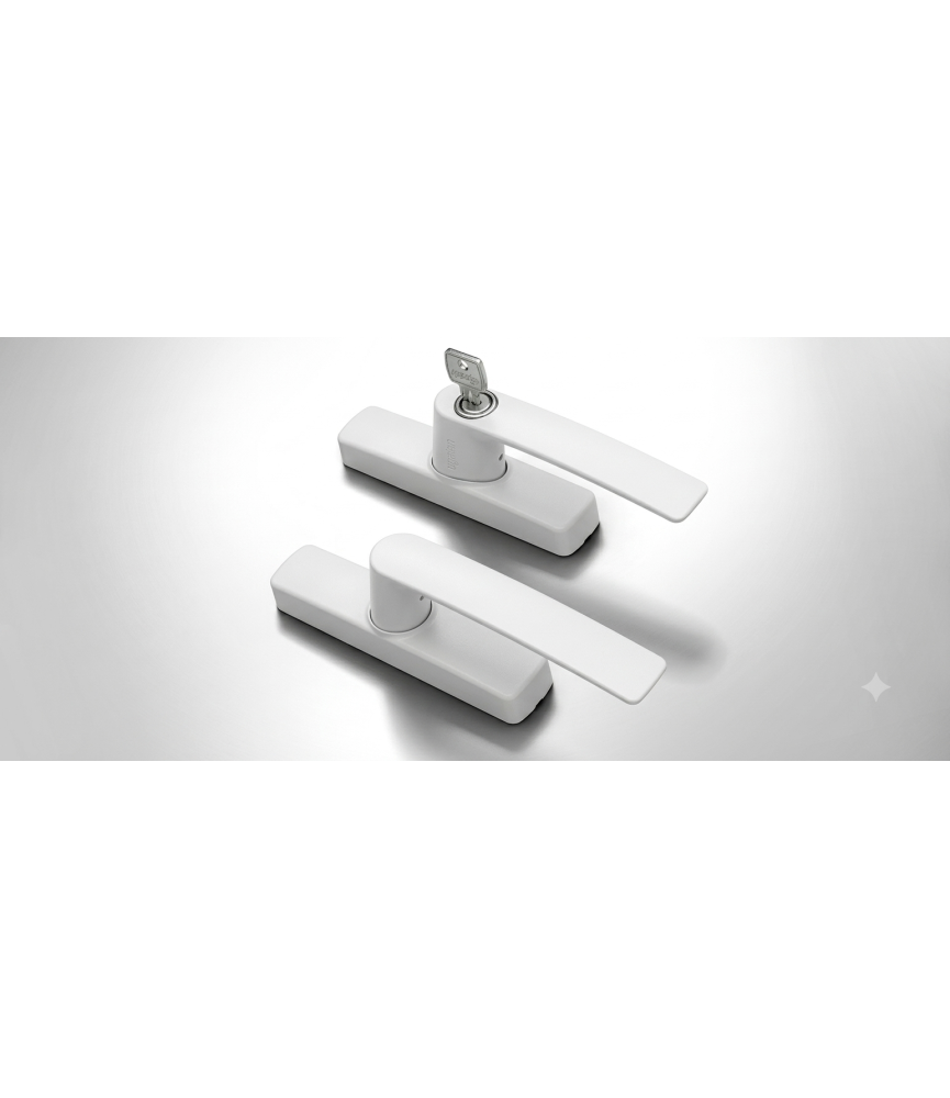 Cremona Gea 1 Pala O/B C/Llave Blanco | Herrajes HE