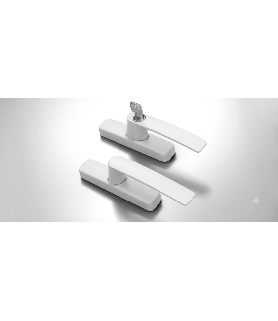 Cremona Gea 1 Pala O/B C/Llave Blanco | Herrajes HE