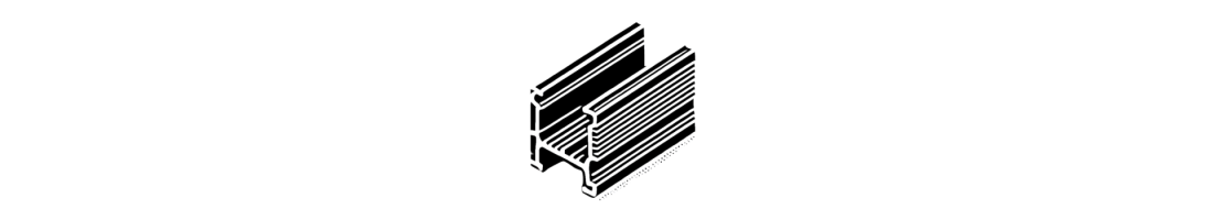 Accesorios de Aluminio Herrajes HE