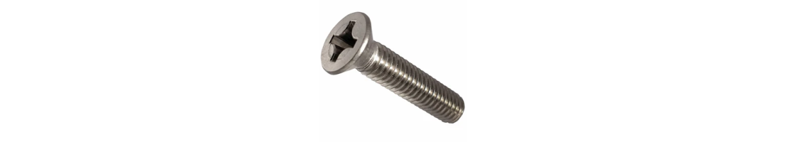 Tornillos de acero inoxidable Herrajes HE